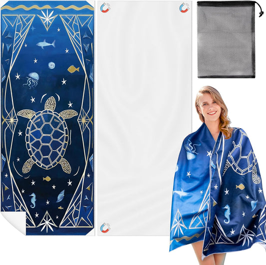 magnetic beach towels